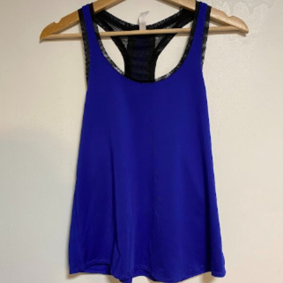 Fabletics Blue Racerback Women's Tank Top Size XS - Picture 2 of 10